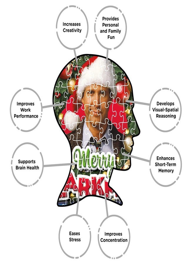 AQUARIUS National Lampoon's Christmas Vacation Puzzle (1000 Piece Jigsaw Puzzle) - Glare Free - Precision Fit - Virtually No Puzzle Dust - Officially Licensed Merchandise - 12 x 36 Inches - Image 5